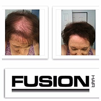 0.43 oz , Light Blonde : HAIR FUSION - 100% Real Human Hair Fibers - Conceal bald and thinning hair - Root touch up - Volumizer - Unisex (0.43 oz, Light Blonde)