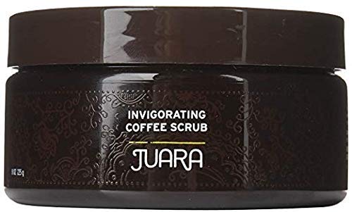 JUARA - Invigorating Coffee Scrub | Smooth Rough Skin | Body Exfoliator | Chocolate, Espresso Scent | Hydrating Polish | Rejuvenating Cleanse | Cruelty Free, Paraben, Sulfate Free, Vegetarian | 8 oz