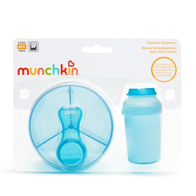 Munchkin Formula Dispenser Combo Pack, Blue/Green - 2 Sets