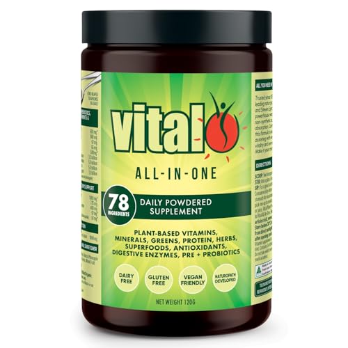 Vital Greens Antioxidant Superfood Powder Natural Multivitamin Formula 120gm / 4.23 oz