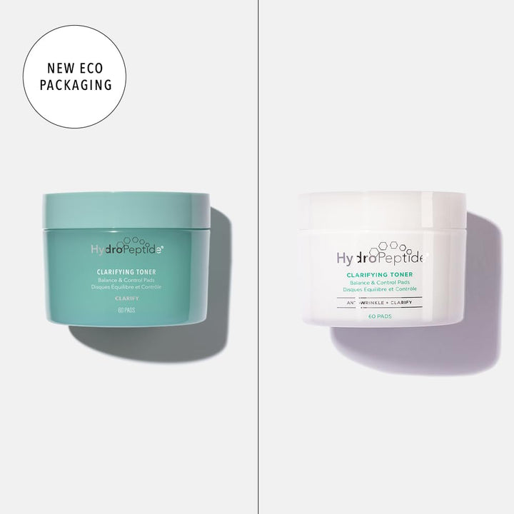 HydroPeptide Clarifying Toner Balance Control Pads, 4 fl. oz.