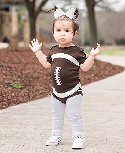 RuffleButts® Girls White Bow Headband - One Size