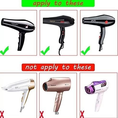 Bonnet Hood Hair Dryer Attachment, Hood Bonnet for Hand Held Hair Dryer Hair Blower Diffuser Foldable Cover Styling Hairdressing Tool(Black)