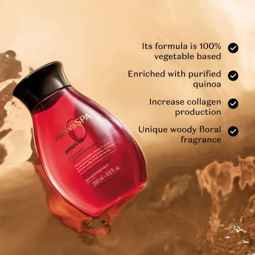 Nativa SPA by O Boticario Plum Body Oil, Enriched with Purified Quinoa Drops to Boost Hydration, 6.8 Ounce