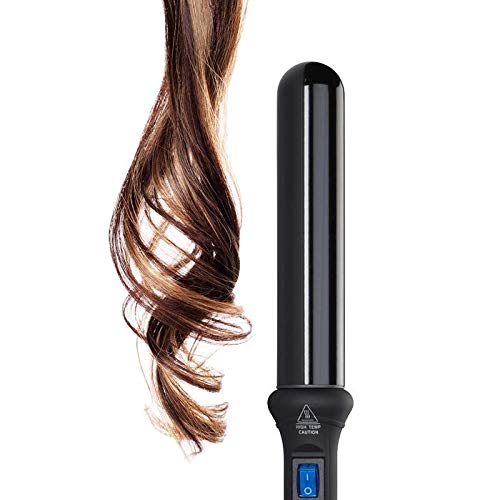 NuMe Professional Tourmaline Infused Hair Styling Curling Wand 32mm Black