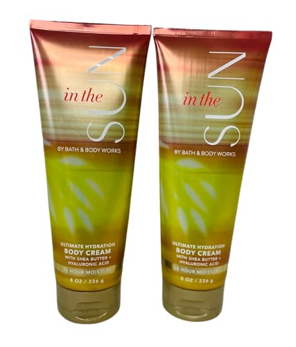 Bath & Body Works In The Sun Ultimate Hydration Body Cream 8 Ounces Pack of 2