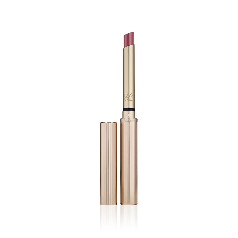 Estée Lauder Pure Color Explicit Long-Lasting Slick Shine Slim Lipstick | Plumping & Hydrating, 119 Out of Time