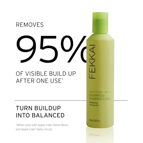 Fekkai Apple Cider Detox Rinse - 8.5 oz - Softens Hair, Detangles, Seals the Cuticle & Adds Shine - Free of Sulfates, Parabens, Phthalates - Vegan, Cruelty-Free
