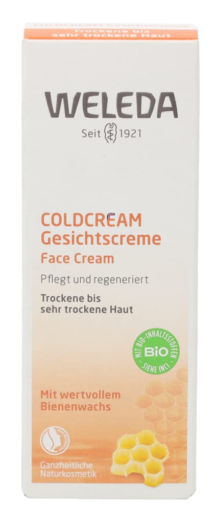 Weleda Deep Moisture Facial Balm, 1 Fluid Ounce, Plant Rich Moisturizer with Sweet Almond Oil