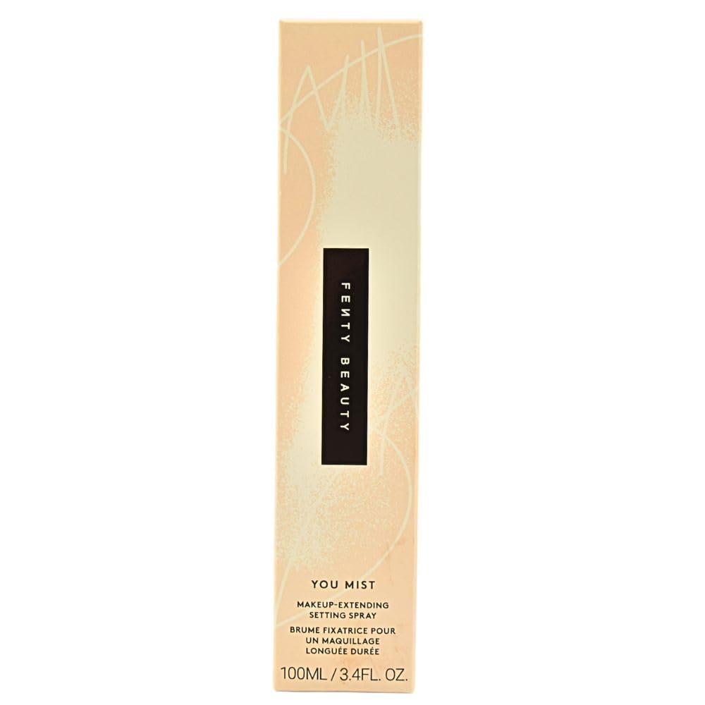 Fenty Beauty You Mist Makeup Setting Spray 3.4 fl oz – Long-Wear Hydrating Finishing Mist with InvisiFlex Shield, Sweat, Water & Humidity Resistant, 12HR Hold
