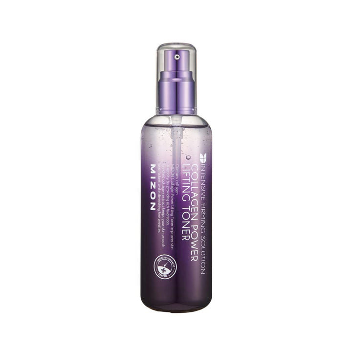 MIZON Collagen Power Lifting Toner, Facial Toner, Lifting Synergy, Moisturizing, Jelly-like Skin Booster for Dry, Aging Skin (120ml, 4.06 fl oz)