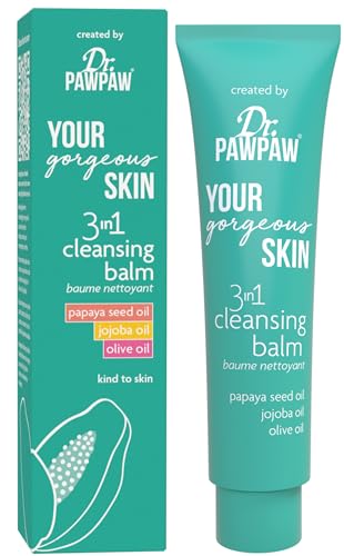 Dr.PAWPAW Your Gorgeous Skin 3 In 1 Cleansing Balm: Lightweight, Brightening, Conditioning, Resurfacing & Hydrating (50 ml)