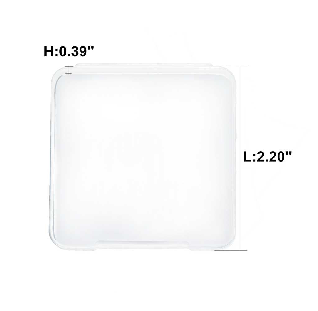 Kooba Face Powder Puff Makeup Blender Round Primer Sponges for Cosmetic Flawless Foudation 2pcs with 1 Cace