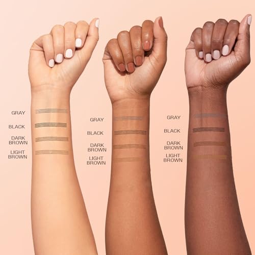 Ursoulney Eyebrow Pen - Liquid Eye Brow Microblading Pencil With Micro 4 Point Lift & Brow Pen Snatch, Long-Lasting Waterproof for Natural Eyebrow Hair Eye Makeup (Dark Brown,02#)