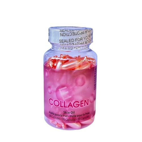 Amazing Shine COLLAGEN Skin Oil | 100% Pure & Organic| Smoothing AND Firming Skin Care |Anti-aging, Reduce Wrinkles, Dry Skin Tone (90 Capsules)