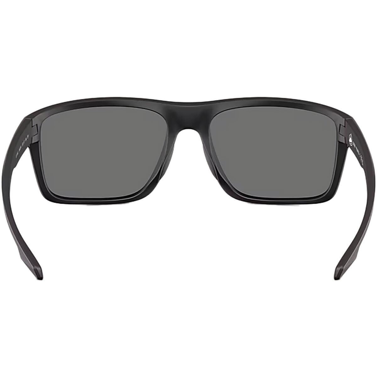 Native Eyewear Men's XD9043 Tavern Square Sunglasses, Matte Black/Silver Mirrored Polarized, 57 mm