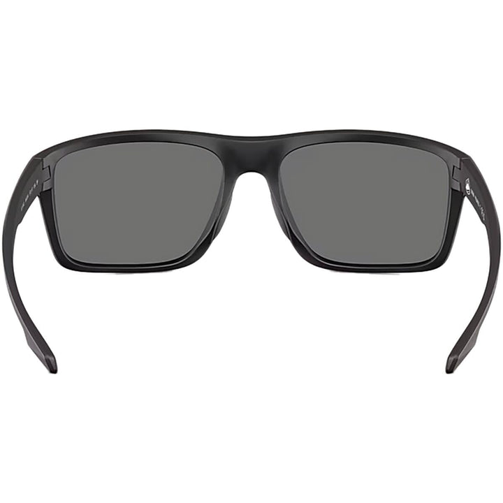 Native Eyewear Men's XD9043 Tavern Square Sunglasses, Matte Black/Silver Mirrored Polarized, 57 mm