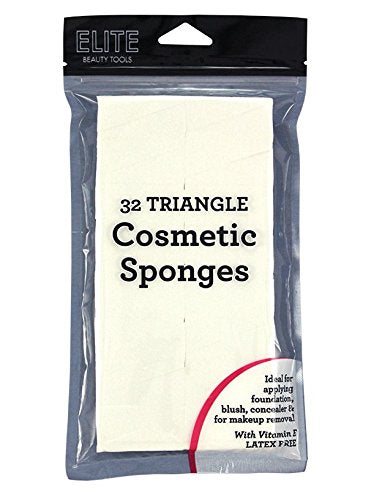 Swissco Triangle Cosmetic Wedge Non Latex 32-Count