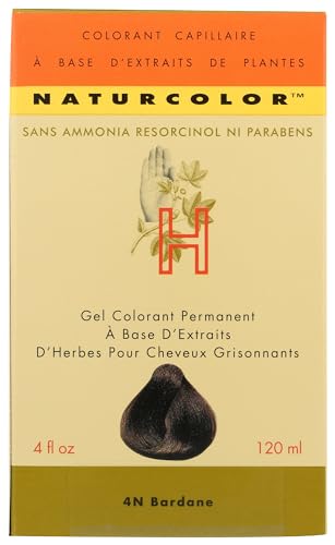 naturcolor Haircolor Hair Dye - Burdock, 4 Fl Oz (4N)