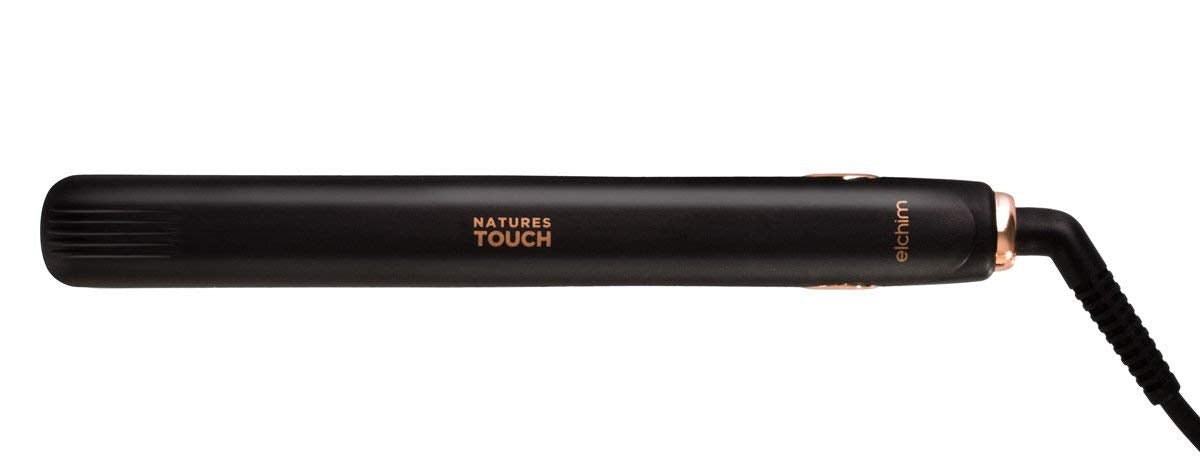 Elchim Natures Touch Flat Iron: Professional Salon Hair Straightener & Curler With 11 Heat Settings