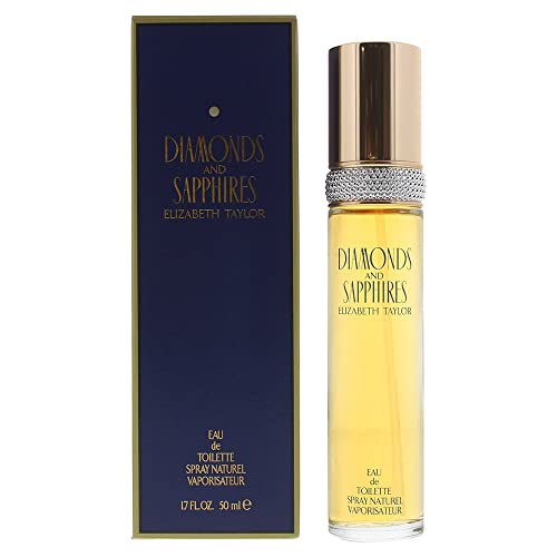 Elizabeth Taylor (elk2h) Diamonds & Sapphires Eau De Toilette Spray 1.7 Oz/ 50 Ml for Women By Elizabeth Taylor, 1.7 Fl Oz