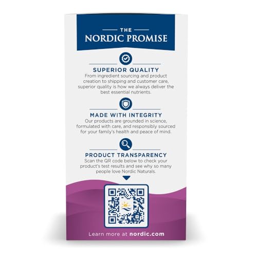 Nordic Naturals Prenatal Multivitamin for Women - Daily Vegetarian Prenatal Vitamins - 22 Essential Nutrients, Including B6, Folate, and Iron - 60 Tablets - 30 Servings