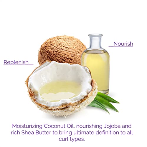 GIOVANNI Curl Habit Curl Defining Leave-In Conditioning & Styling Elixir - For All Curl Types, Vegan, Cruelty Free - 8.5 oz (Pack of 1)