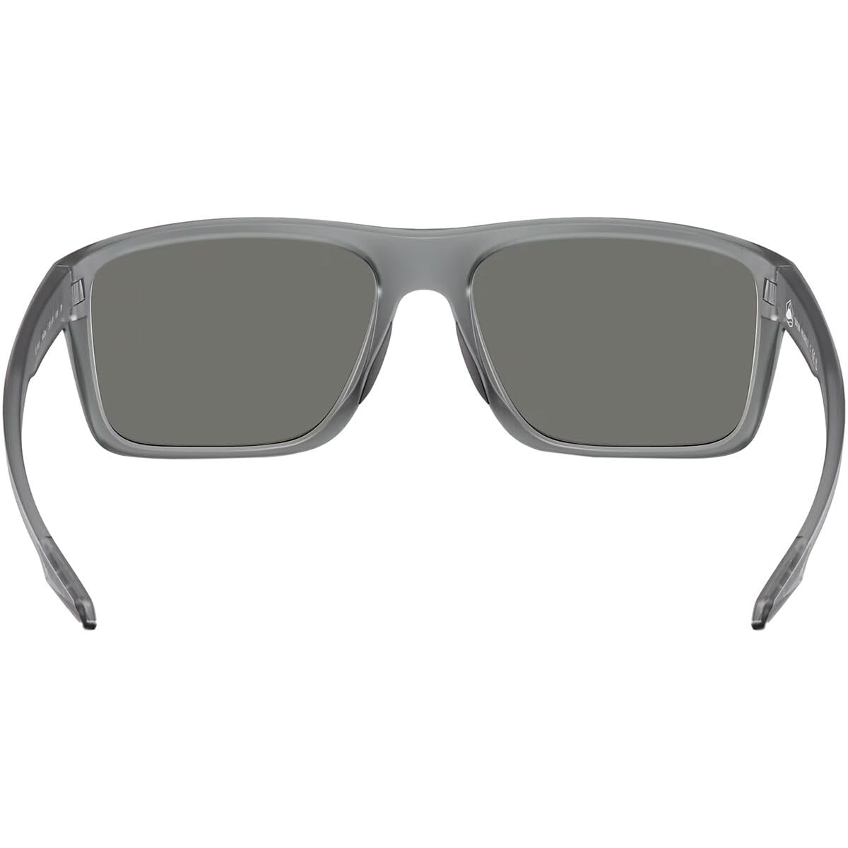 Native Eyewear Men's XD9043 Tavern Square Sunglasses, Matte Smoke Crystal/Blue Mirrored Polarized, 57 mm