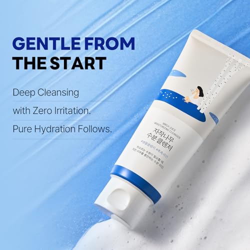 ROUND LAB Birch Juice Moisturizing Cleanser | Unclogs hidden sebum, Clears away dead skin cells., Soothing, Low pH, Gel Type Cleanser (5.07 fl.oz)