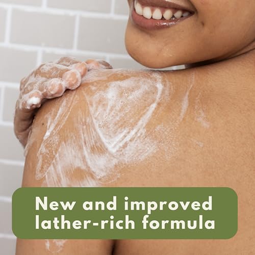 Aveeno Daily Moisturizing Body Wash for Dry Skin with Soothing Oat, Creamy Shower Cleanser, Gentle, Soap-Free and Dye-Free, Lightly Scented, 33 FL OZ