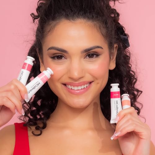 MCoBeauty Cheek & Lip Tint, Blush Red, Vibrant Pop of Color for Cheeks and Lips, Vegan, Cruelty Free Cosmetics