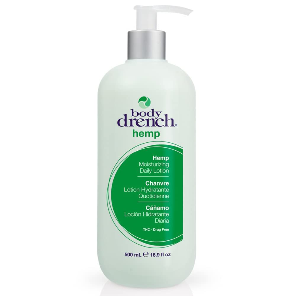 Body Drench hemp Moisturizing Lotion, 16.9 Ounce