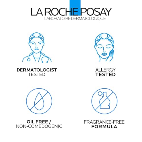 La Roche-Posay Toleriane Purifying Foaming Facial Cleanser, Niacinamide + Ceramides + Prebiotic Thermal Water, Oil Free Face Wash For Oily Skin, Pore Cleanser Safe For Sensitive Skin, Soap Free
