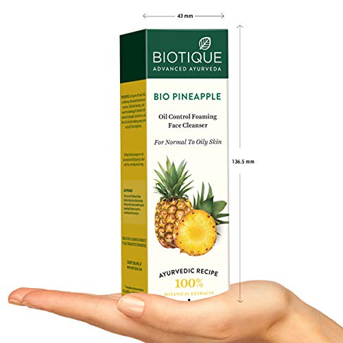 Biotique Pineapple Fruit Enzyme Cleanser (Combo/Oily Skin) 120 ml