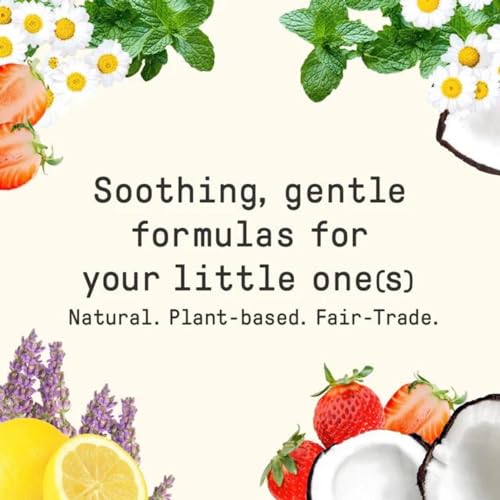 Alaffia Kids Conditioner and Detangler, Lemon Lavender. Gently Conditions and Detangles While Nourishing Hair. Suitable for All Hair Types. Cruelty Free, No Parabens, Vegan. 16 Oz