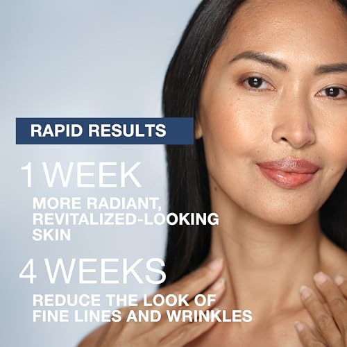 Neutrogena Rapid Wrinkle Repair Retinol Face Serum Capsules, Fragrance-Free Daily Facial with that fights Fine Lines, Wrinkles, Dullness, Alcohol-Free & Non-Greasy, 30 ct