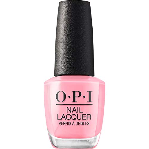 OPI Nail Lacquer Suzi Nails New Orleans | Opaque Soft Pink Crème Chip Resistant Nail Polish | Vegan, Fast Drying, Streak Free