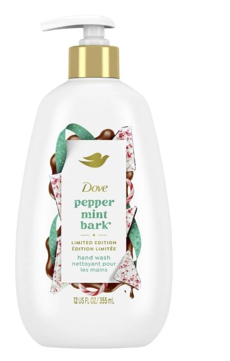 Dove Holiday Treats Hand Wash, Peppermint Bark, 2 pk./12 oz.