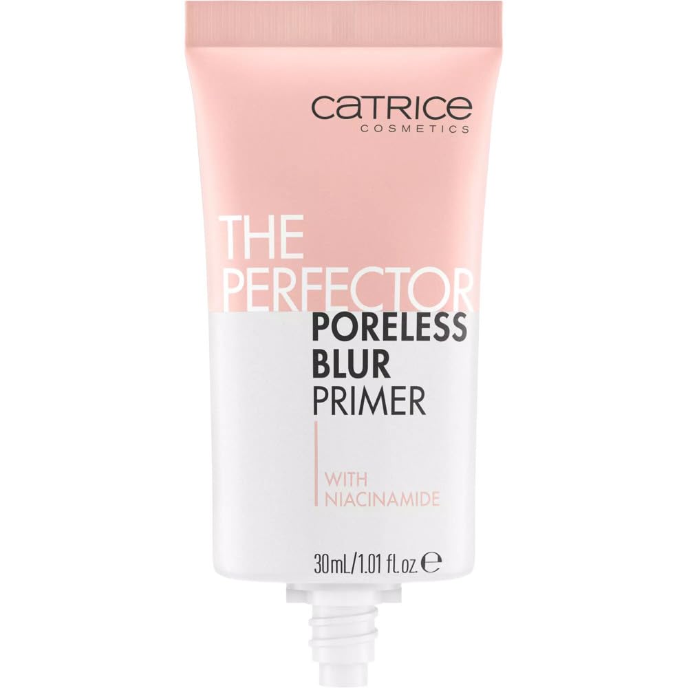 Catrice | The Perfector Poreless Blur Primer | Pore & Fine Line Refining Make Up Base with Niacinamide | Vegan & Cruelty Free | Made Without Gluten, Oil, Parabens, Phthalates, Microplastics & Alcohol.