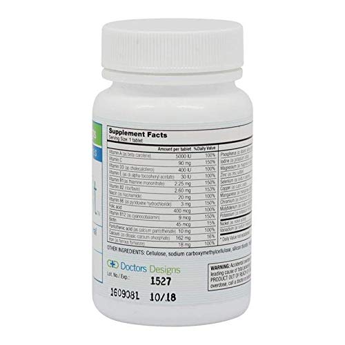 Doctors Designs - Soma-VIT - Multivitamin & Mineral Supplement - 30 Tablets