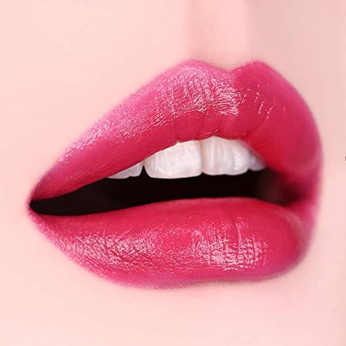 ANNA SUI Black Rouge, Pink Red Color Changing Lip Color, Tinted Lipstick with Rose Scent, 4 grams