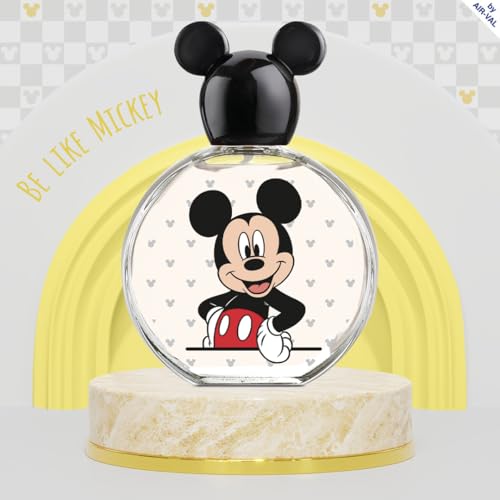 Mickey Mouse, Disney, Fragrance, for Kids, Eau de Toilette, EDT, 3.4oz, 100ml, Cologne, Spray, Made in Spain, by Air Val International