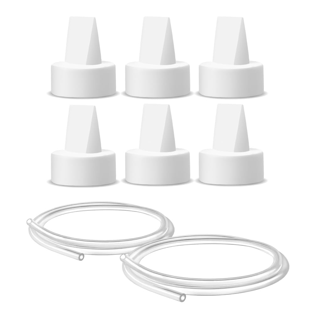 Maymom Replacement Tubing and Duckbill Valve Compatible with Spectra S1 Spectra S2 Spectra 9 Plus Not Original Spectra Replacement Pump Part Tubing Duckbill Valve