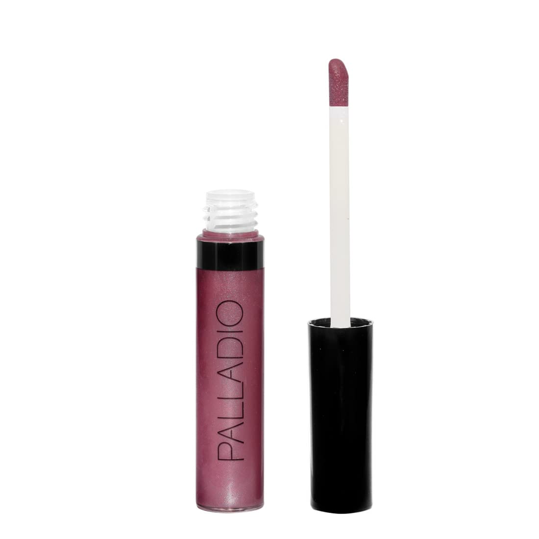 Palladio Lip Gloss, Non-Sticky Lip Gloss, Contains Vitamin E and Aloe, Offers Intense Color and Moisturization, Minimizes Lip Wrinkles, Softens Lips with Beautiful Shiny Finish, Icy Mauve