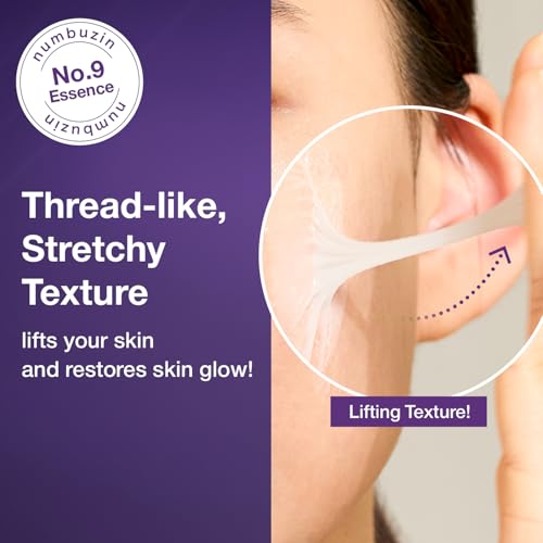 numbuzin No.9 Essence | NAD+ BIO Lifting-sil Essence | Lifting, Firming, Wrinkles, Fine Lines, Elasticity | Peptides, NAD+ | Aging, Dull Skin | 1.69 fl. oz.