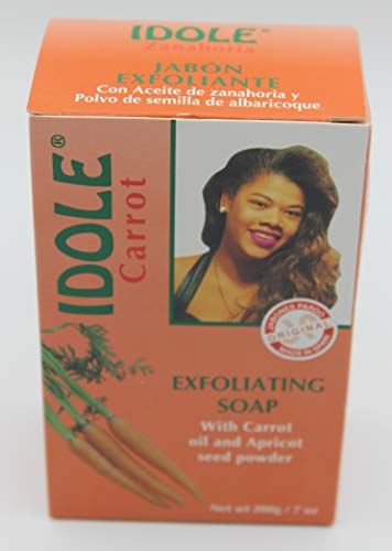 Idole Carrot Exfoliating Soap with Apricot Powder 200g (3Pack)
