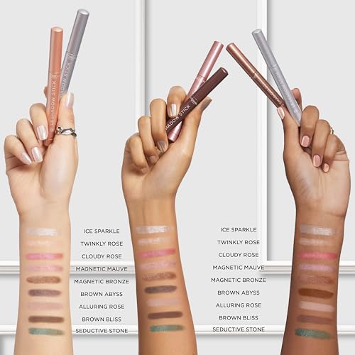 L'Oreal Paris Makeup Le Shadow Stick Eyeshadow, Blendable, Smudge-Resistant, Cream Eyeshadow, Magnetic Mauve, 0.05 Oz