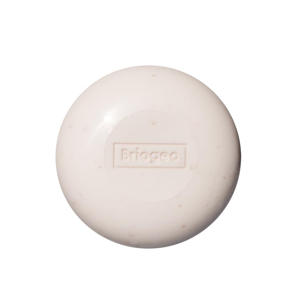 Briogeo Be Gentle, Be Kind Aloe + Oat Milk Ultra Soothing 3-in-1 Cleansing Bar, 2% Colloidal Oatmeal, Hypoallergenic and Dermatologist-Approved, Fragrance Free, Vegan, Cruelty-Free, 3.7 oz