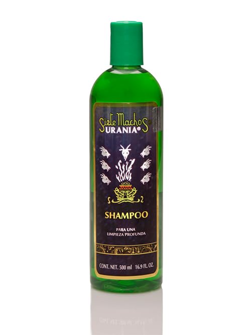 Siete Machos URANIA Original Shampoo (16.9 fl.oz.) 500ml