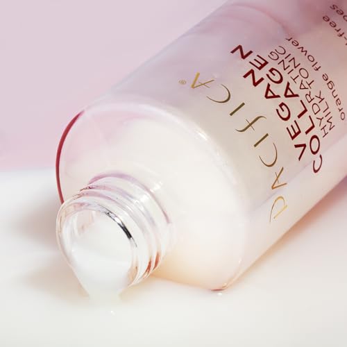 Pacifica Vegan Collagen Hydrating Milk Tonic – Alcohol-Free Milky Toner & Essence Moisturizing Vegan Collagen Face Tonic w/Hyaluronic Acid, Chamomile Jasmine All Skin Types Vegan Dermatologist Tested